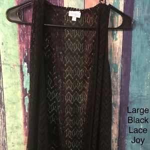 Large black lace Joy